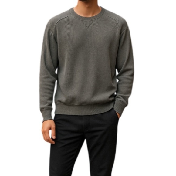 THREADBARE Denim Corps Men’s Vintage Crafted Sweater Sunwashed Lightweight XL - Picture 1 of 10